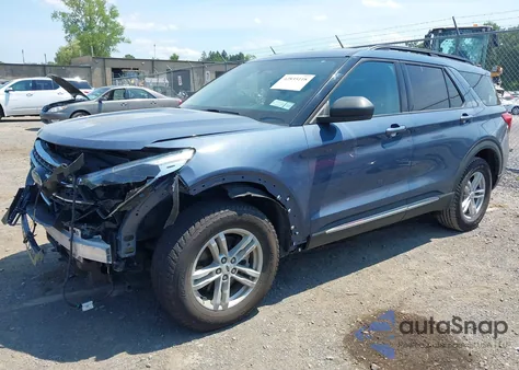 2021 Ford Explorer Xlt from USA, damaged, VIN 1FMSK8DH4MGB56732